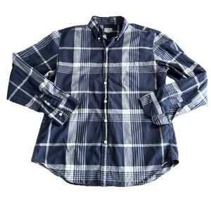 Tailored by J.Crew Men’s summer plaid l/s men’s plaid shirt
